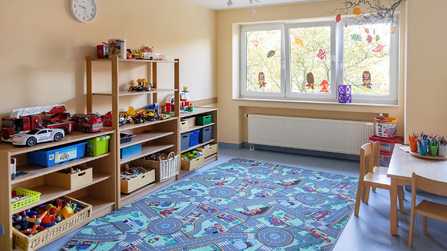 R&auml;umlichkeiten in der Kita Arche Kolping